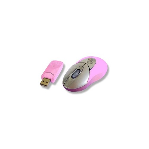 Kit Rosa per PC mouse Bluetooth con ricevitore USB