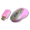 Kit Rosa per PC mouse Bluetooth con ricevitore USB