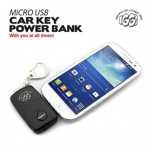 Portachiavi carica smartphone emergenza micro USB