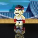Ryu Pixel Street Fighter CAPCOM da costruire