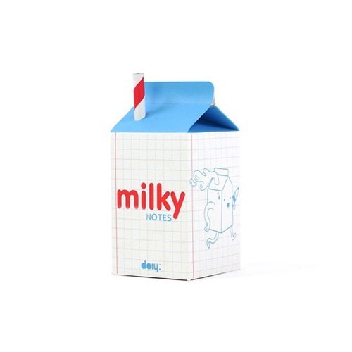 Blocco note cartone latte milky notes