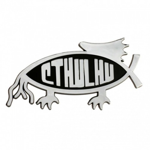 Adesivo auto Cthulhu pesce