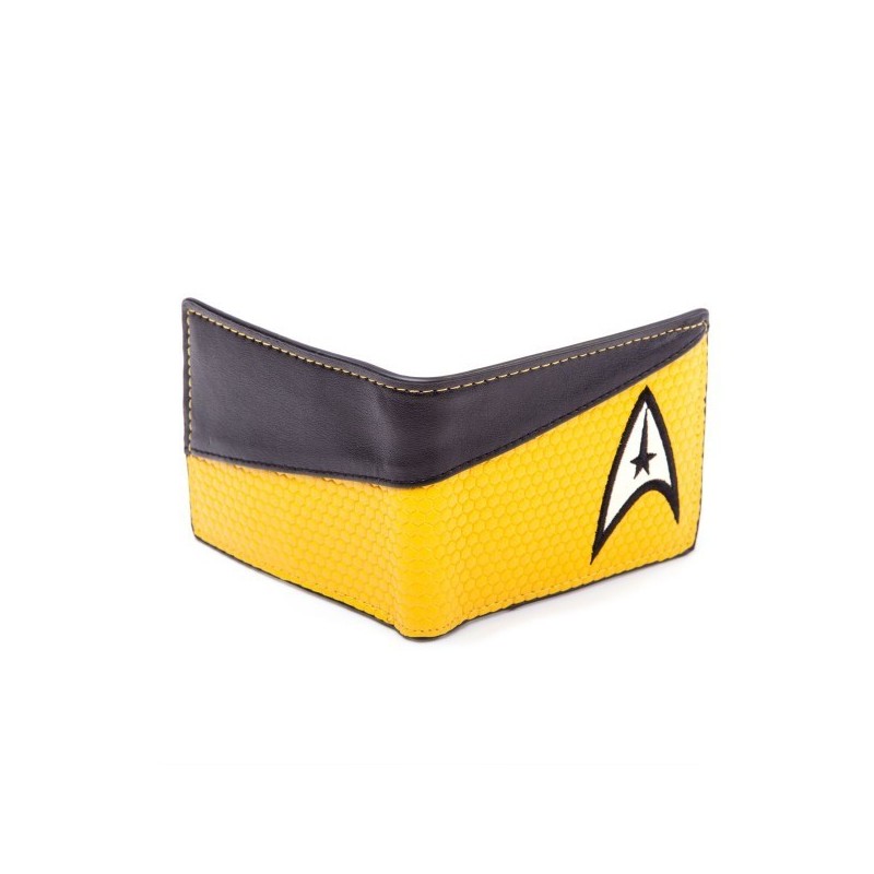 Portafoglio Star Trek giallo comando