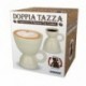 Doppia tazza colazione caffé