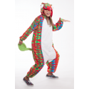 Pigiama intero giapponese Kigurumi Camaleonte