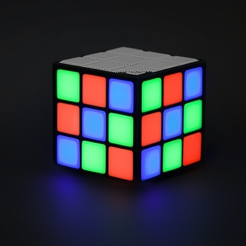 Speaker cubo LED luminoso