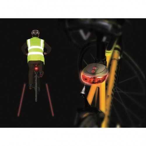 LED Laser di sicurezza per bici