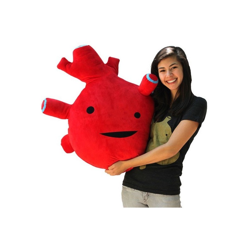 Peluche Gigante Cuore Organi Interni