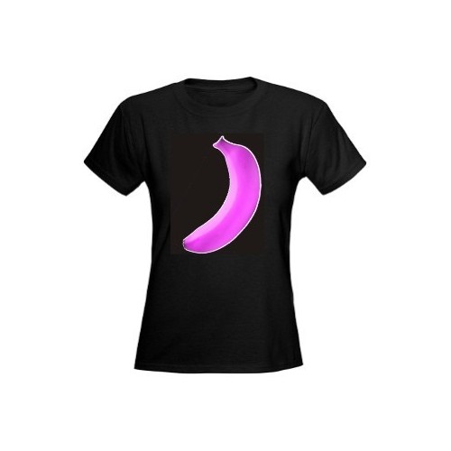 T-Shirt Banana Fucksia Donna