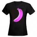 T-Shirt Banana Fucksia Donna