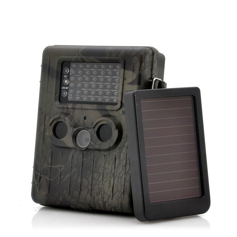 Videocamera da caccia con pannello solare