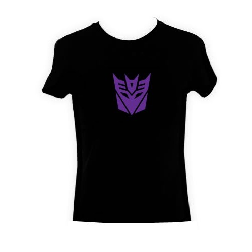 FANTASTICA ESHIRT maglietta TRANSFORMERS effetti luminosi