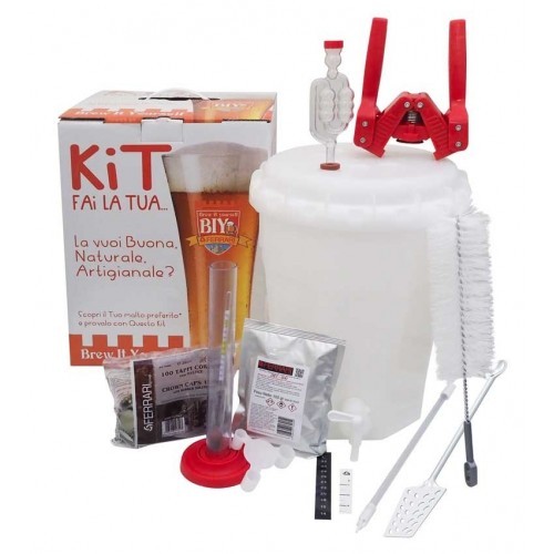 Mini Kit Birra BIY - Brew It Yourself - LUX - 10 lt - Ferrari