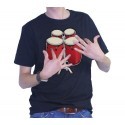 T-SHIRT maglietta bongo elettronica suona davvero