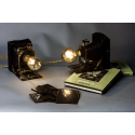 EUREKA LAMP Folding Lampada macchina fotografica vintage