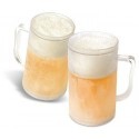 Boccale birra ghiaccio bicchiere refrigerante