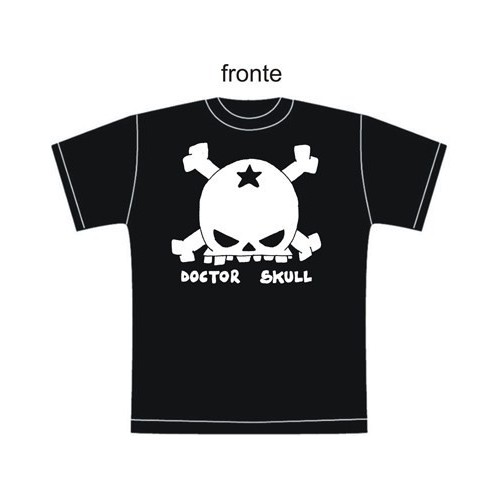 T-Shirt Maglietta Doctor Skull