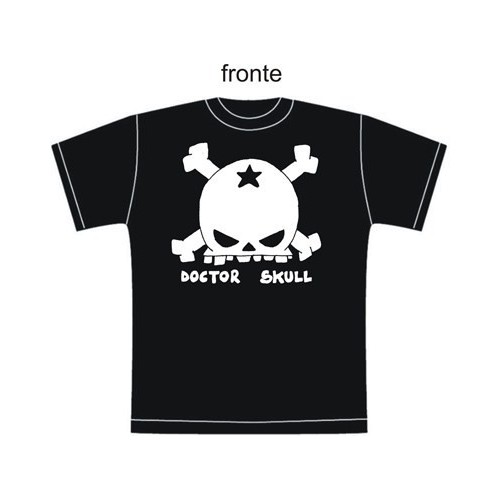 T-Shirt Maglietta Doctor Skull