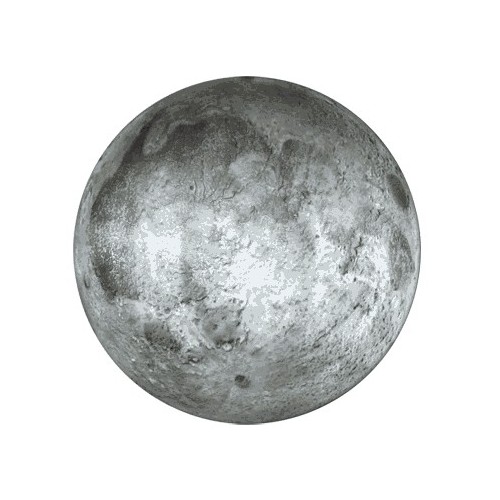 Luna luminosa radiocomandata da parete con fasi lunari