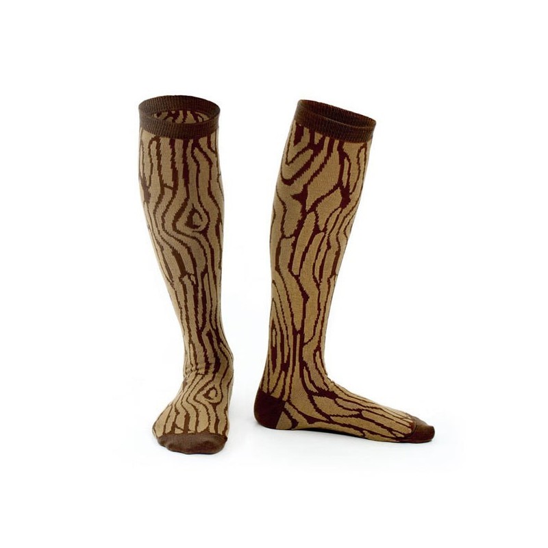 Calzini unisex corteccia Legno