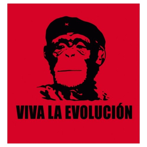 T-shirt Maglietta viva la evolucion