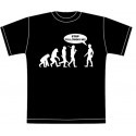 T-shirt evoluzione STOP FOLLOW ME