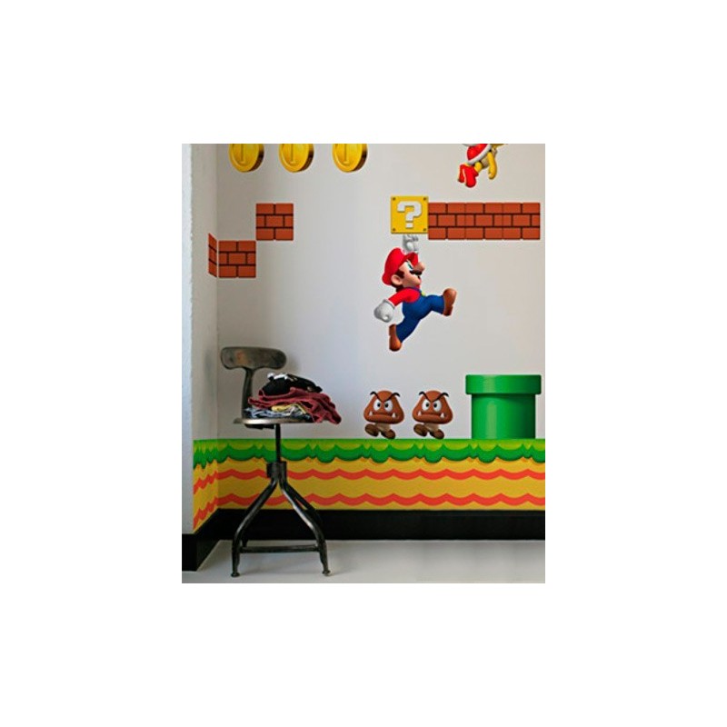 Decorazione autoadesiva Supermario New