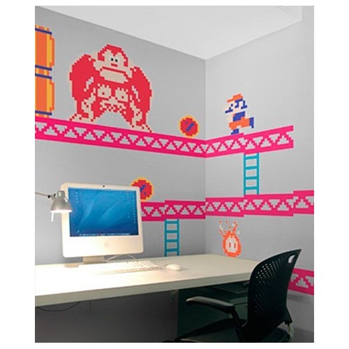 Decorazione autoadesiva Donkey Kong