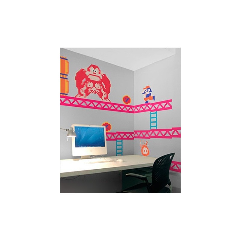 Decorazione autoadesiva Donkey Kong