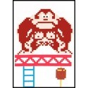 Decorazione autoadesiva Donkey Kong