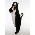 Pigiama intero giapponese KIGURUMI Gatto nero