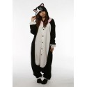 Pigiama intero giapponese KIGURUMI Gatto nero