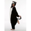 Pigiama intero giapponese KIGURUMI Gatto nero