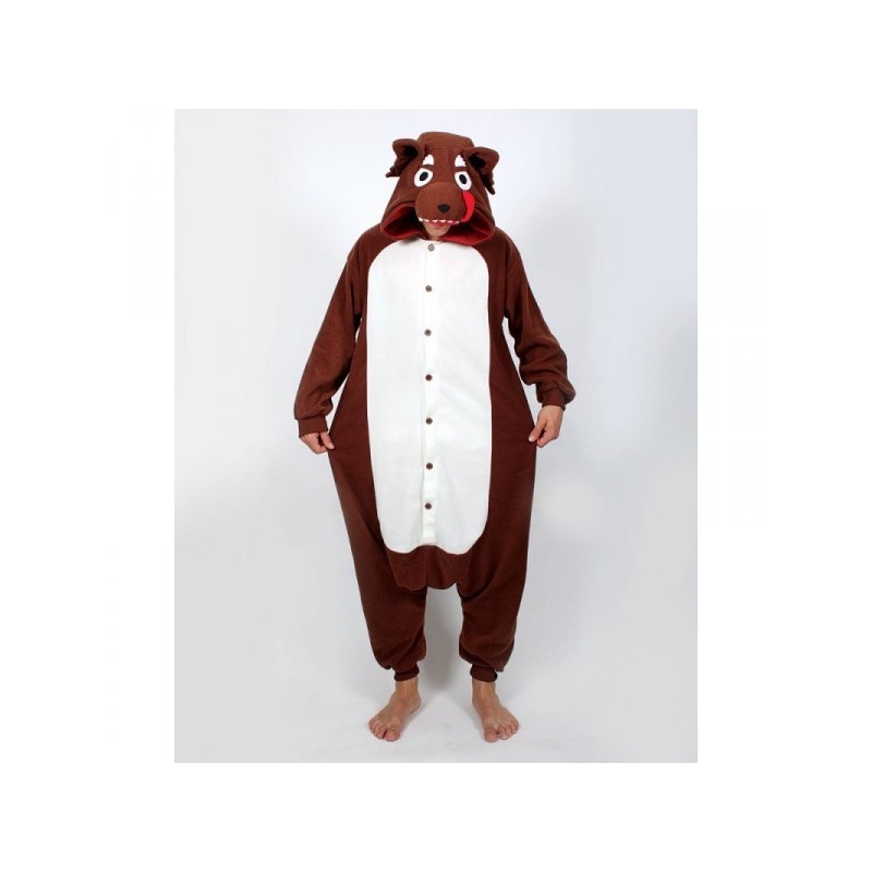 Pigiama intero giapponese Kigurumi Lupo