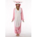 Pigiama intero giapponese Kigurumi Coniglio Rosa