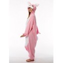 Pigiama intero giapponese Kigurumi Coniglio Rosa