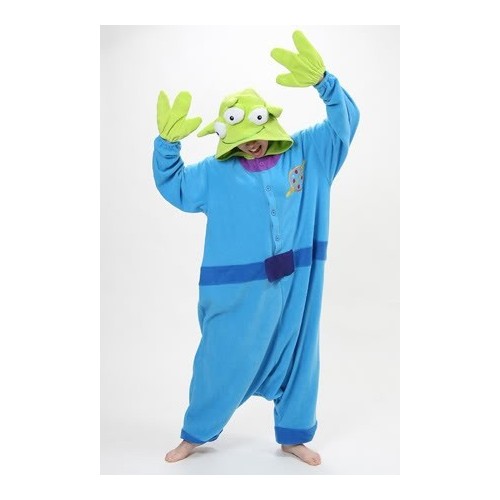 Pigiama intero giapponese Kigurumi ALIENO Toy Story 3