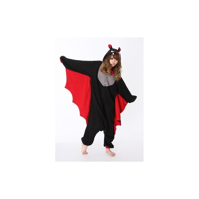 Pigiama intero giapponese Kigurumi Pipistrello Halloween