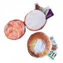 Astuccio Pochette Panino Bagel al salmone