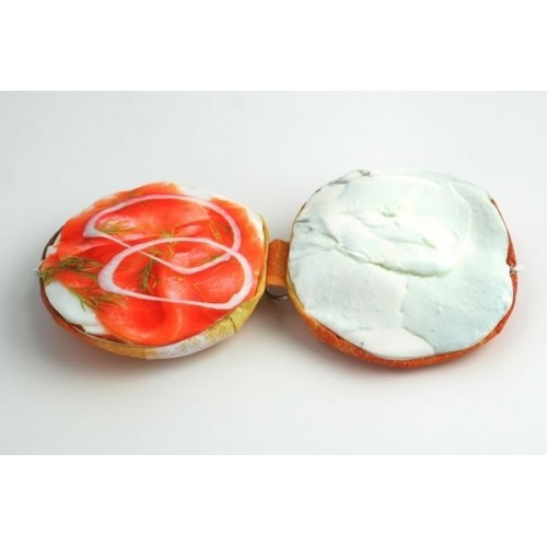 Astuccio Pochette Panino Bagel al salmone