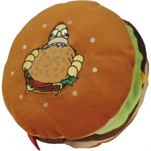 Simpsons cuscino Hamburger