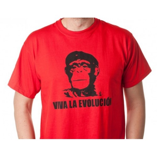 T-shirt Maglietta viva la evolucion