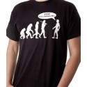 T-shirt evoluzione STOP FOLLOW ME