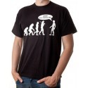 T-shirt evoluzione STOP FOLLOW ME