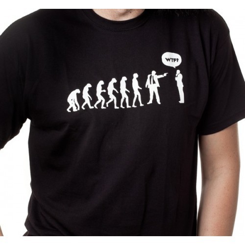 T-shirt evoluzione WTF