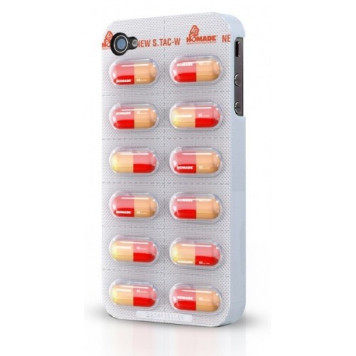 Custodia protettiva Iphone 4 blister pillole