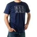 T-shirt Basta segate tavola periodica