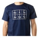 T-shirt Basta segate tavola periodica