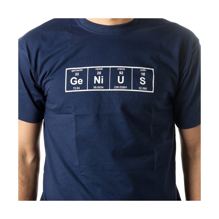T-shirt GeNiUS tavola periodica