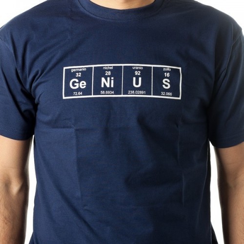 T-shirt GeNiUS tavola periodica